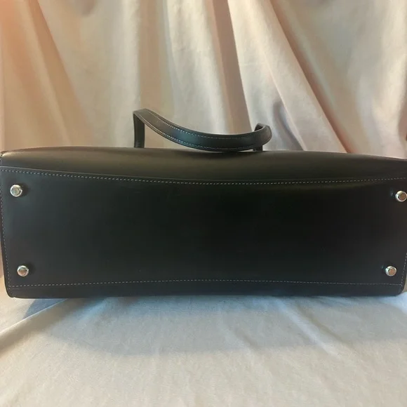 Coach Leather Tote Bag with Matching Wristlet - Picture 6 of 14